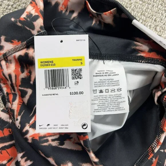 Nike One Luxe Resort Mid Rise 7/8 Leggings Women’s Size S - Picture 3 of 7